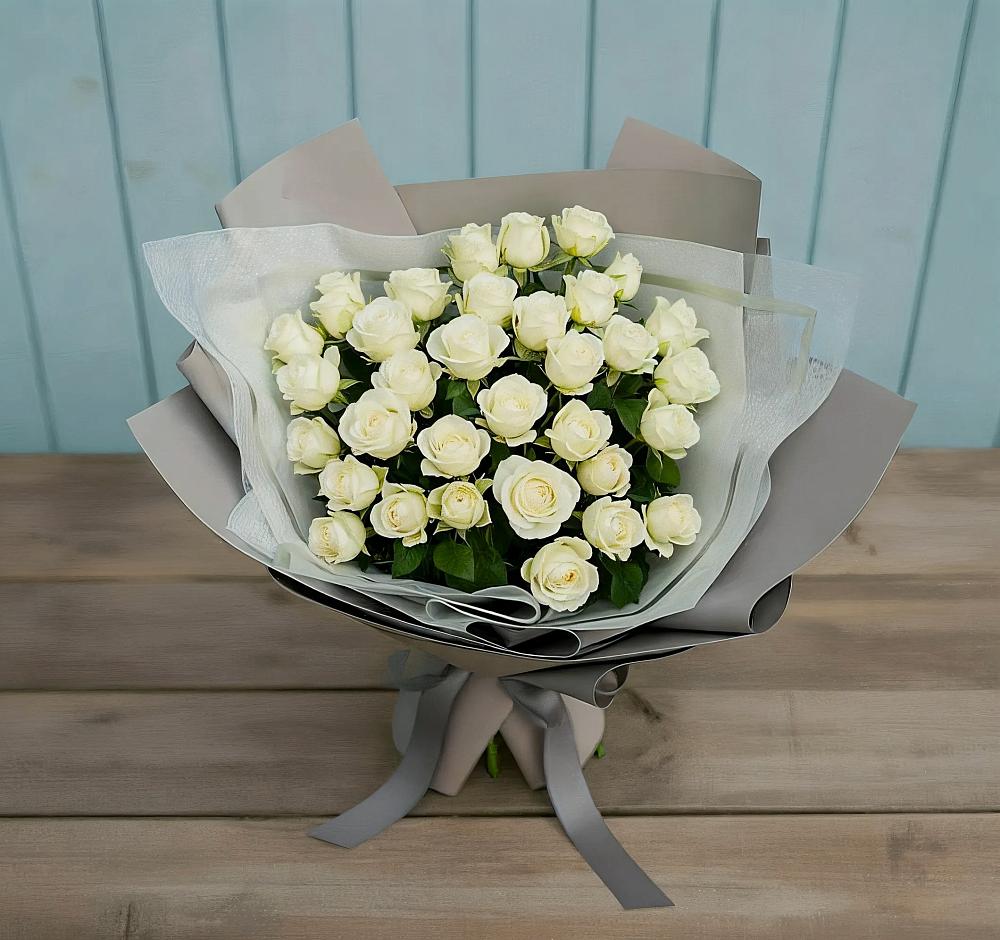 Букет Белоснежная нежность в Ивоте