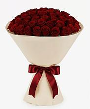 Букет 101 Бордовая роза Блэк Бакарра в Ивоте