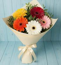 Букет цветов из:  Герберы в Ивоте
