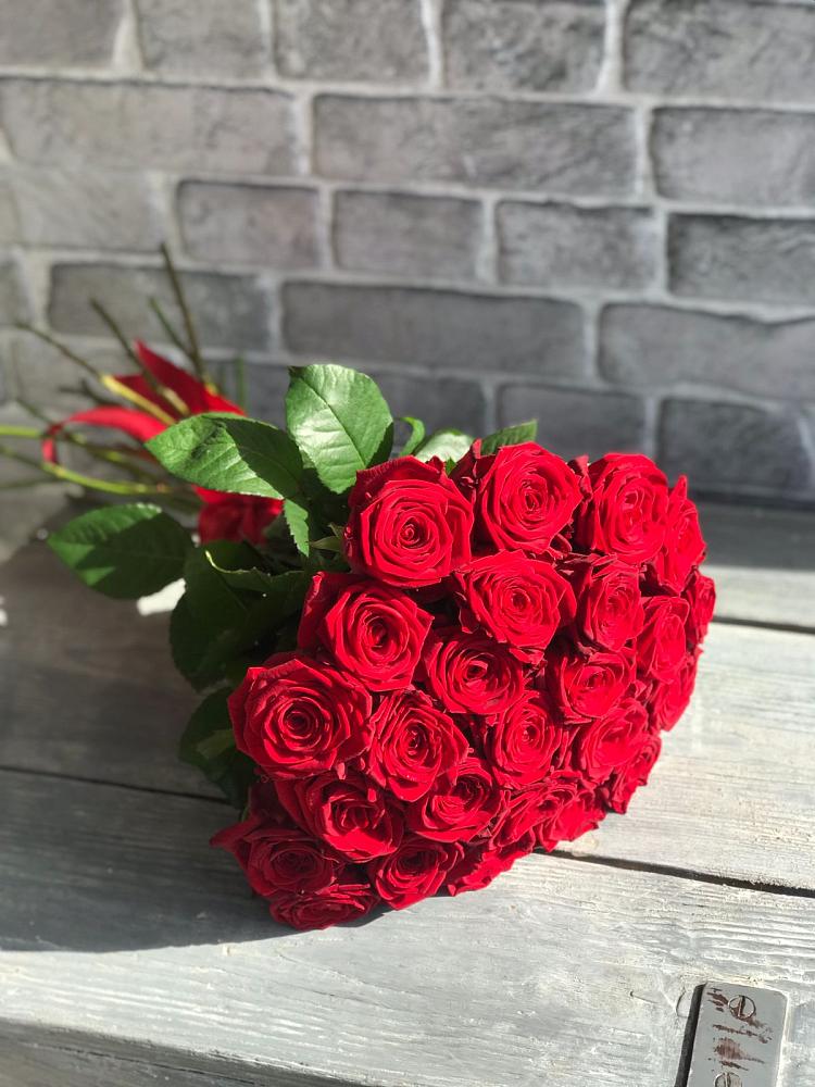 Букет Красные розы Фридом в Ивоте