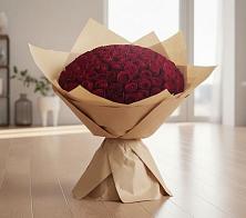 Букет 101 Красная роза в Ивоте