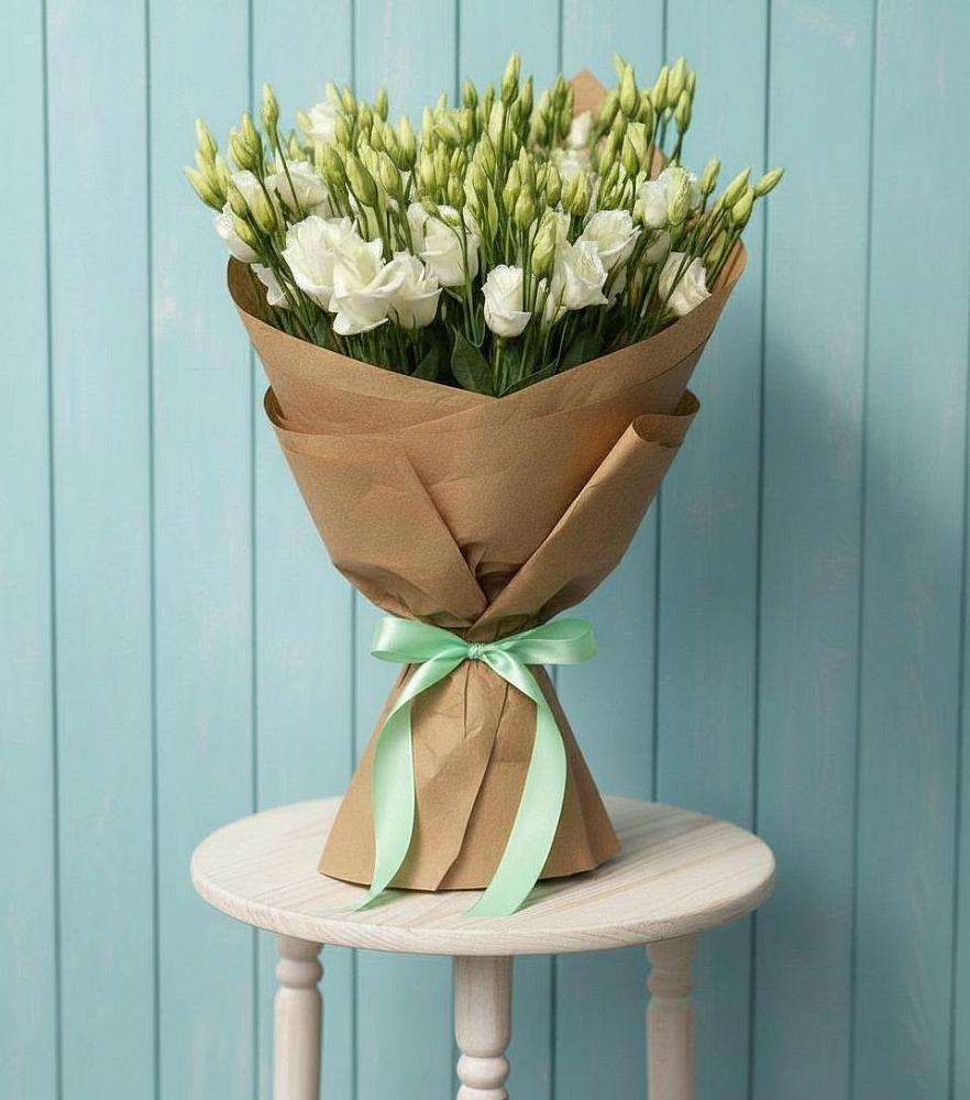 Букет цветов из: Лизиантусы в Ивоте