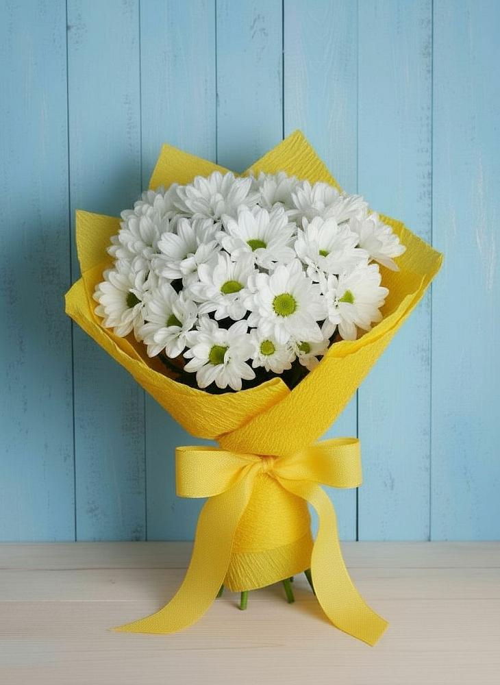 Букет цветов из: Хризантемы в Ивоте