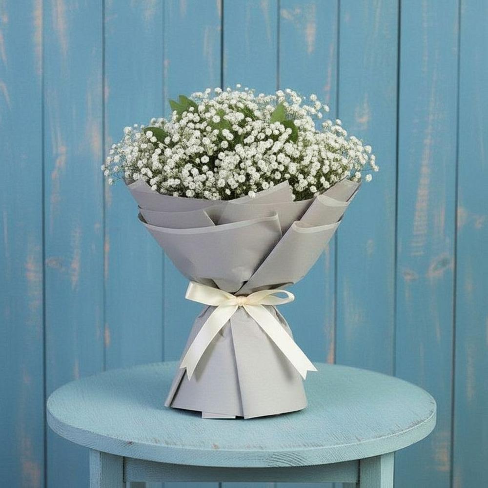 Букет цветов из: Гипсофила в Ивоте