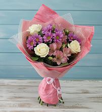 Букет цветов из:  Герберы #REPLACE_PRED# Ивоте