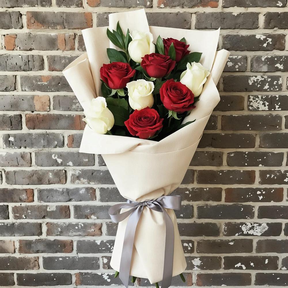 Букет цветов из: Розы в Ивоте