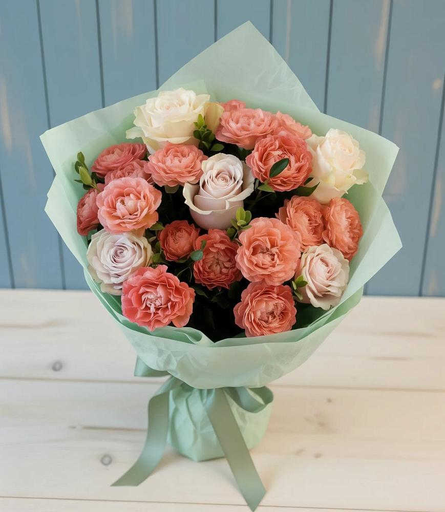 Букет цветов из: Розы в Ивоте