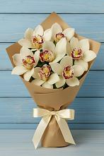 Букет цветов из:  Орхидеи и Розы в Ивоте